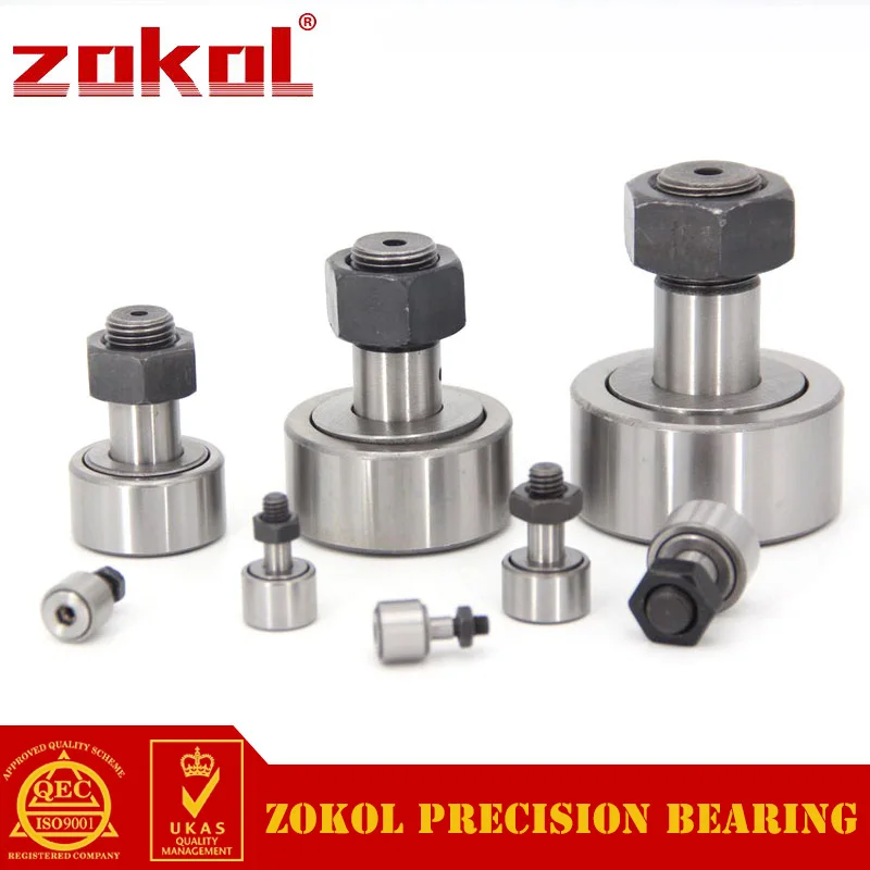 Подшипник ZOKOL KR22 CF10 гусеничный ролик типа шпильки (роликовый) подшипник 10*22*36 2 M10 * 1