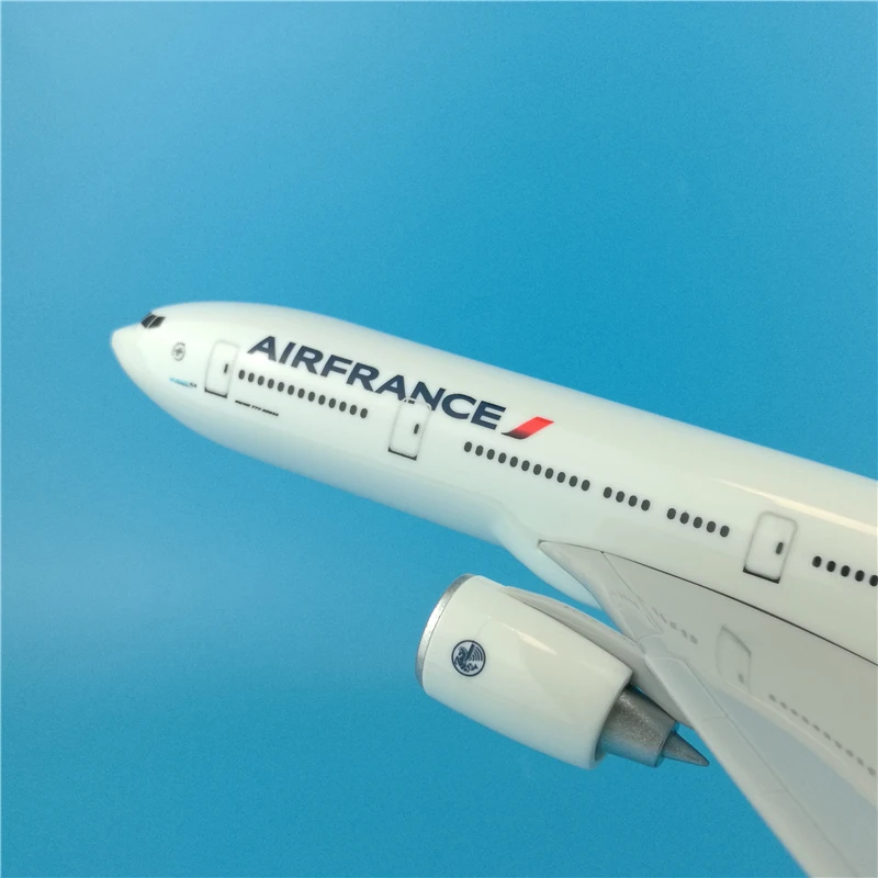 Модель самолета французский авиакомпании B777 32 см модель воздуховода Боинг 777