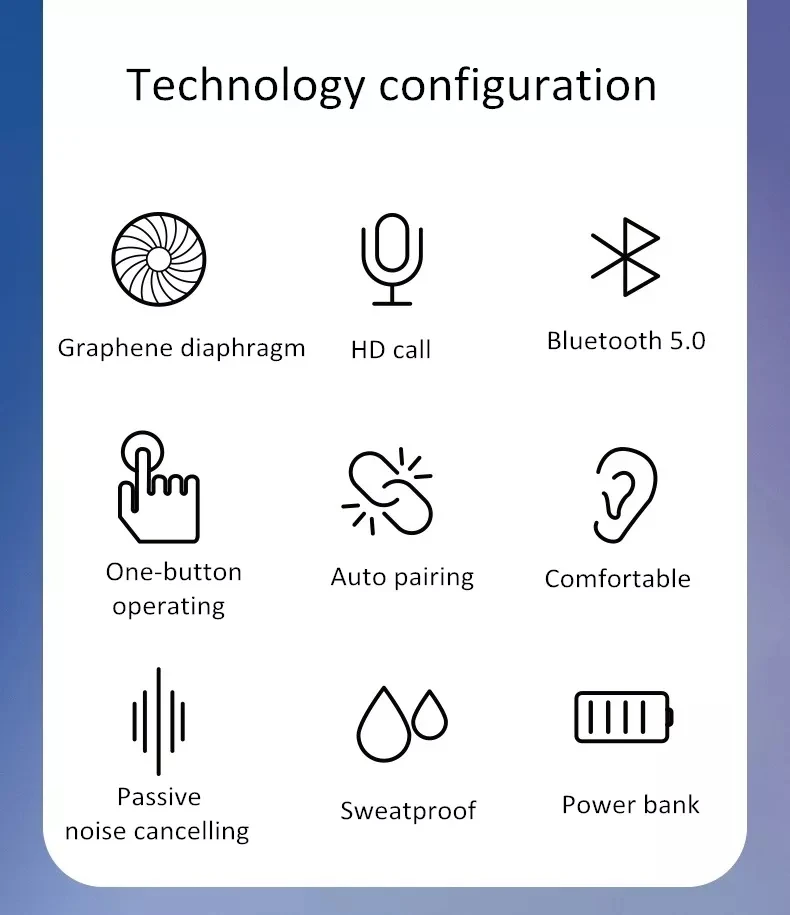 CALETOP TWS ACC Bluetooth 5,0 наушники беспроводные наушники 6D Музыка Звук истинные беспроводные наушники шумоподавление HD вызов