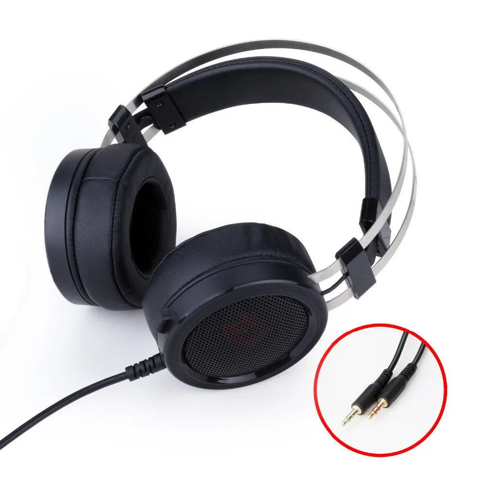 Redragon H901 игровая гарнитура с микрофоном ПК Игровые наушники снижение работает ноутбук планшет PS4 Xbox One