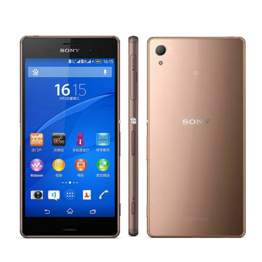 Sony Xperia Z3 D6633 Dual SIM мобильный телефон 3 ГБ ОЗУ 16 Гб ПЗУ Snapdragon 801 5 2 &quot1080x1920 p nfc на базе