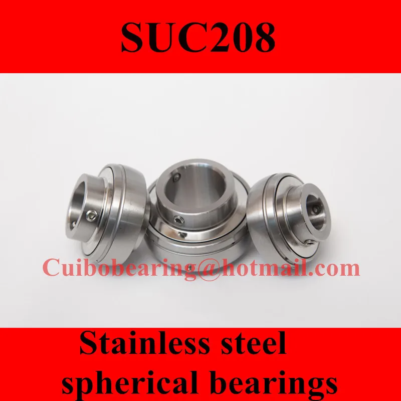 

Сферические подшипники из нержавеющей стали SUC208 UC208