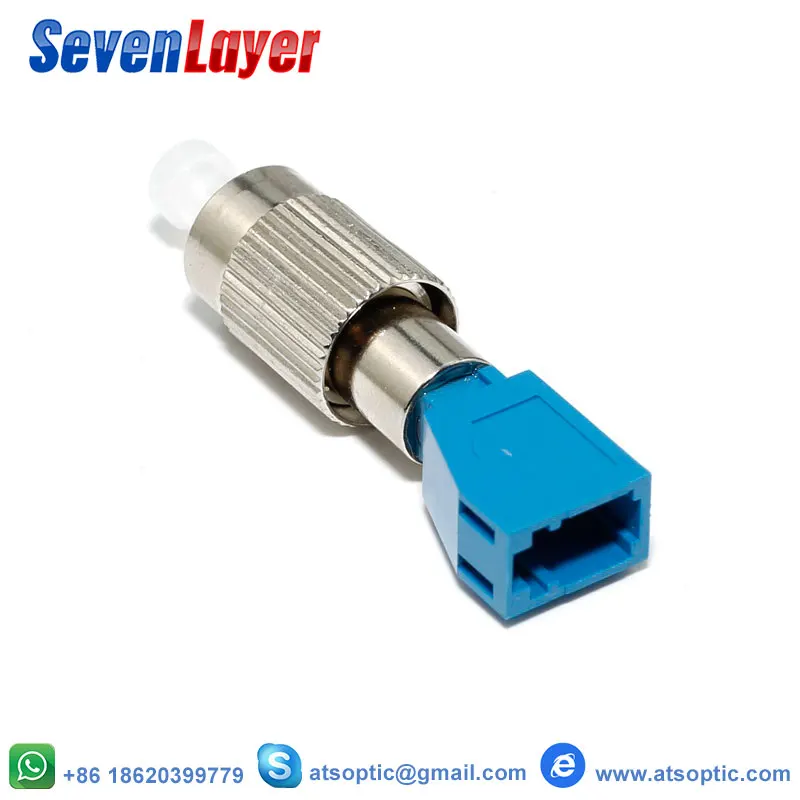 FC-LC Женский к FC Мужской гибридный конвертер адаптер волоконно-оптический