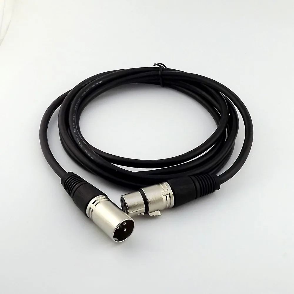 1 шт. XLR 3 контактный экранированный акустический микрофон Аудио Микрофон AV кабель