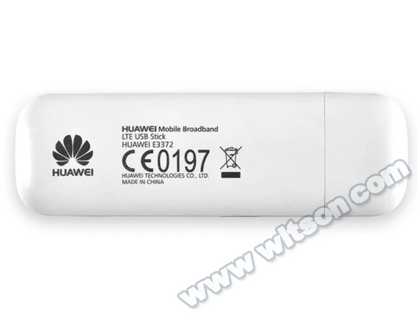 WITSON Huawei E3372 4G USB модем для автомобильного DVD плеера (для моделей K700/H7XXX/S190) с