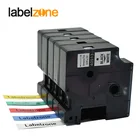 Смешанные 15 цветов 9 мм 40913  D1 ленты для этикеток D1 40910 S0720680 ламинированная ленточная кассета для принтера dymo LM160 280