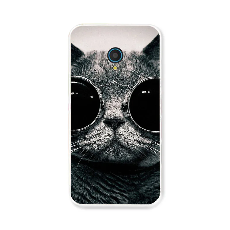 T060 Чехол для телефона для Alcatel U5 чехол s силиконовый бампер с изображением животных и цветов для Alcatel U5 3g 4G HD 4047D 5044D 5047D мягкий чехол - Цвет: T060