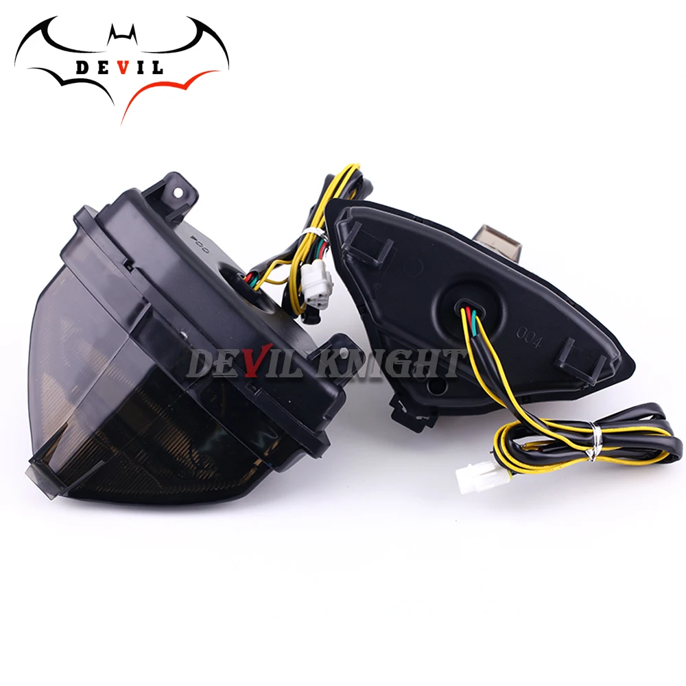 Для Yamaha YZF R1 2004 2005 2006 задний фонарь Тормозные встроенные Сигналы поворота светодиодный мотоциклов свет Аксессуары для мотоциклов