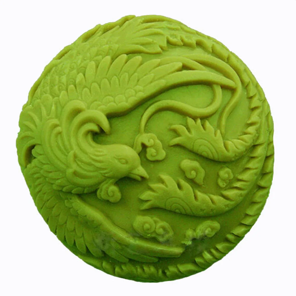 Силиконовые формы для мыла Grainrain рукоделия сделай сам птица Феникс 137|mold for|mold for