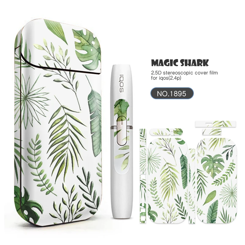 Чехол-наклейка Magic Shark Rose Наруто с принтом черепа дерева ягод для IQOS 2 4 Plus p чехол |
