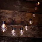 СВЕТОДИОДНАЯ Гирлянда Kohree на солнечной батарее, 1020 светодиодов, винтажный садовый светильник с шариками, сказочный светильник для дома, улицы, свадьбы, вечеринки, Рождества, Нового года, Декор