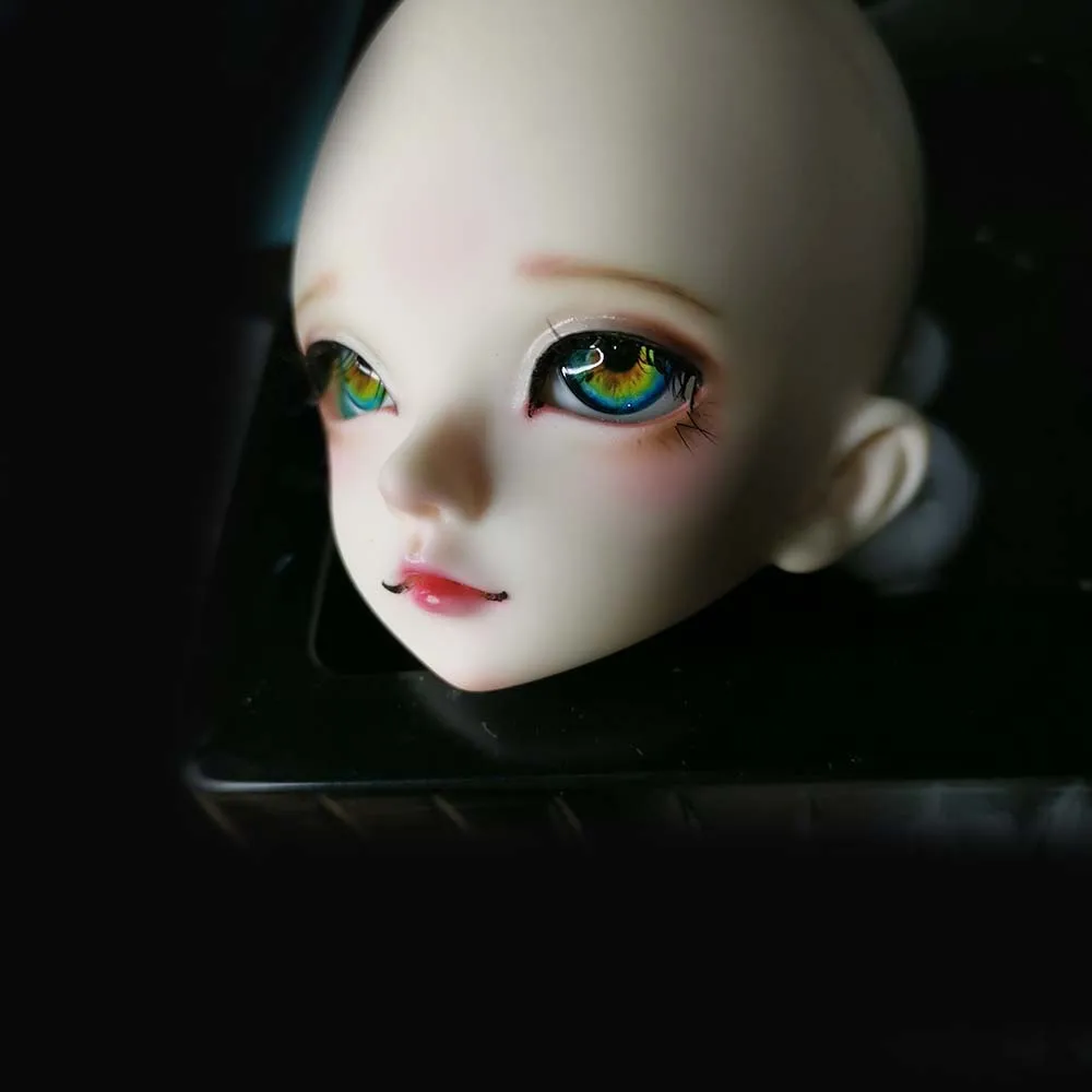 BJD Глаза DIY зеленый желтый глаз печать 3d твердый пластмассовый глаз 12 мм 14 мм 10 мм 22 мм 18 16 мм BJD глаза для 1/3 1/4 1/6 1/8 sd MS кукла