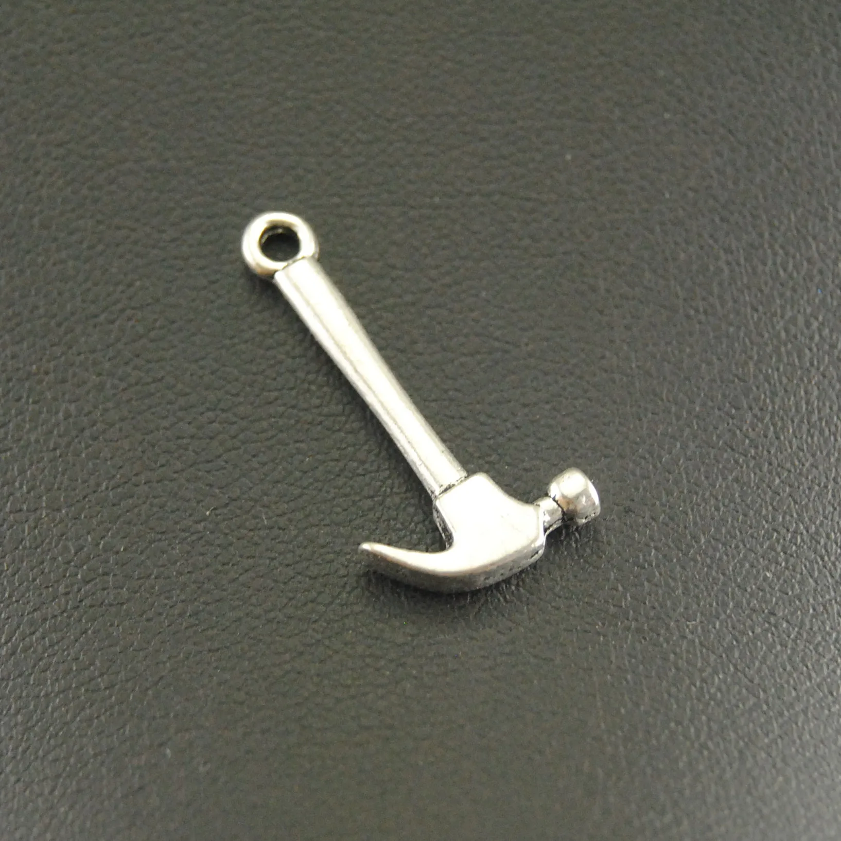10 шт. серебряные подвески ювелирные изделия ручной работы A846|charms jewelry making|hammer