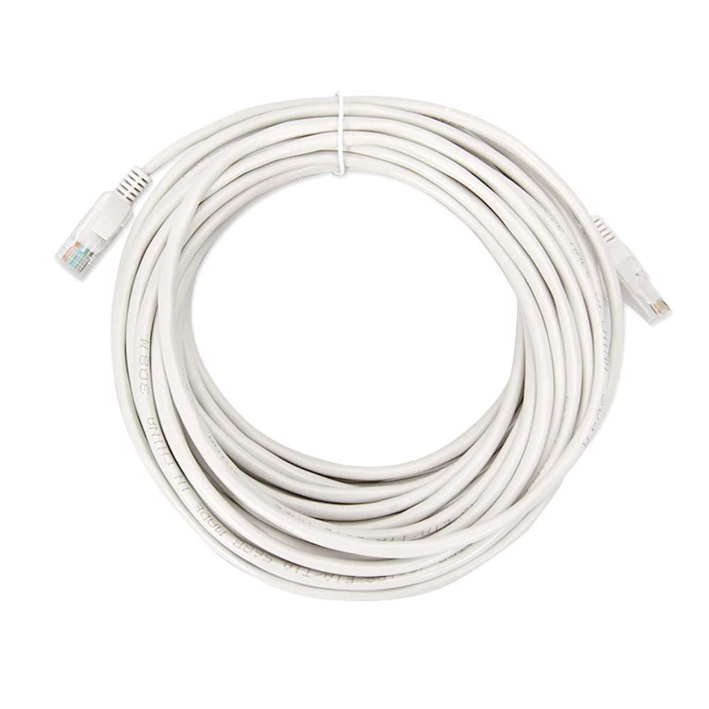 Memteq Ethernet кабель 10 м Cat5 Сетевой RJ45 Cat5e сетевой LAN UTP провода патч провод белый Для