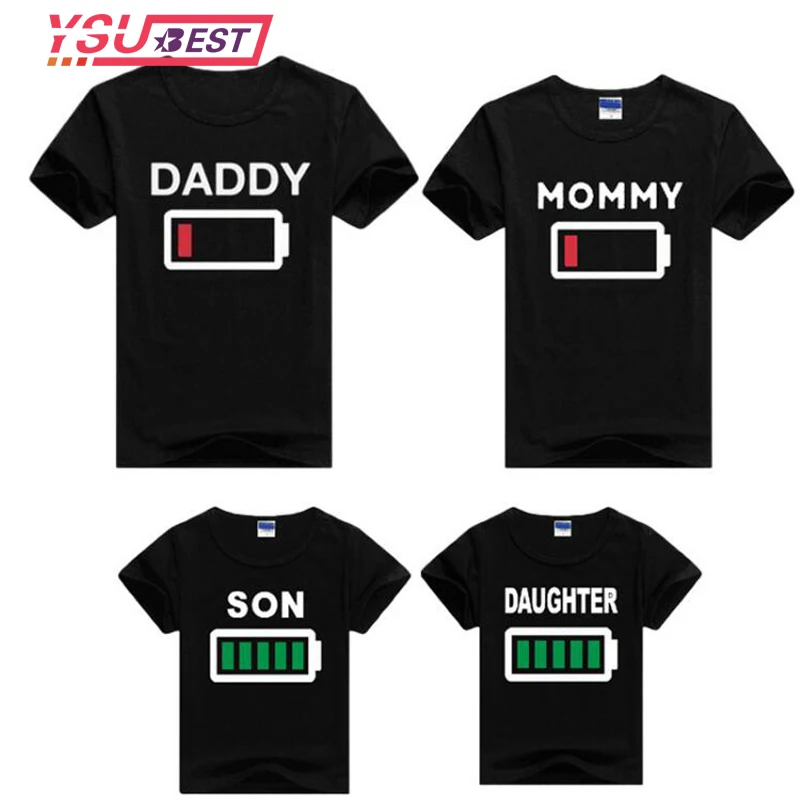 Одинаковая одежда для всей семьи одинаковые наряды футболка папы мамы дочки и