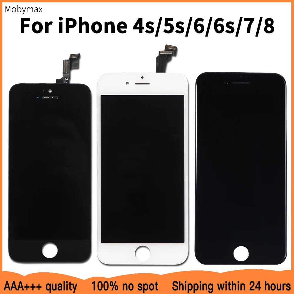 

Сменный ЖК-дисплей для iPhone 5s 6, AAAA +++, качественный ЖК-дисплей, тачскрин для iPhone 6s, 7, 4s, 8, 100%, тестовая работа