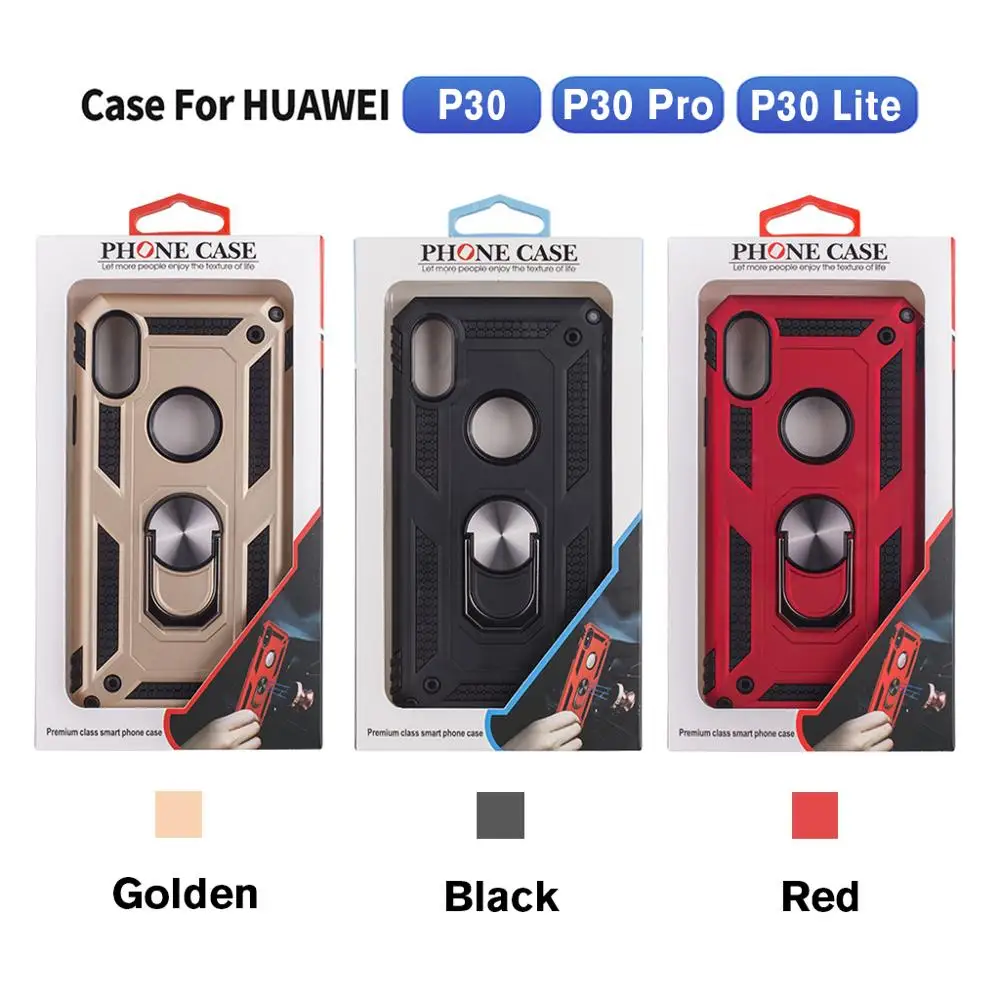 Защитный чехол на huawei p30 light lite pro Чехол для телефона Huavei 30 p p30pro p 30 p30lite бампер с кольцом Kickstand coque fundas