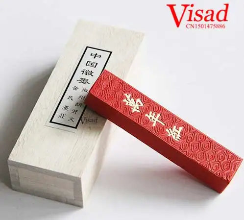 Китайский художник красные чернила палочки акварельные краски для ткани