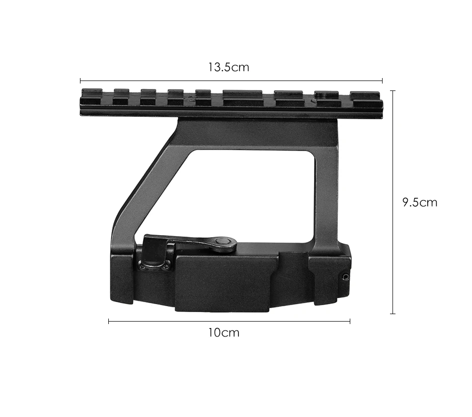 Тактическое крепление AK 74U Quick release 20 мм AK боковой рельсовый замок прицел крепление база для AK 74U винтовка Охота и CS Битва