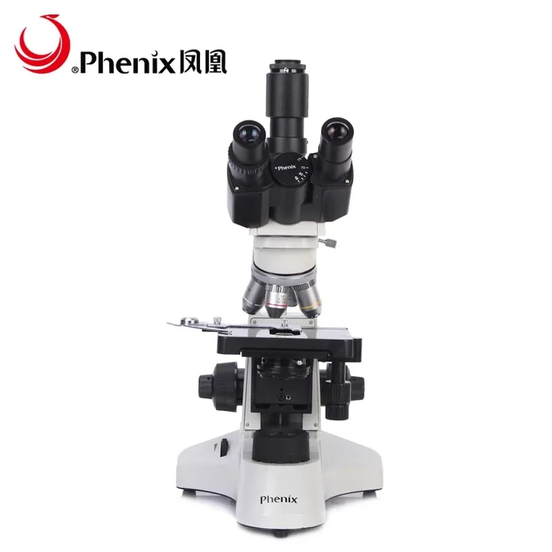 Phenix PH50-3A43L-A USB Биологический микроскоп 5MP цифровая камера 40X-1600X бинокулярный