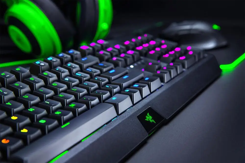 Новое поступление для razer Lover Механическая игровая клавиатура BlackWidow Green Switch