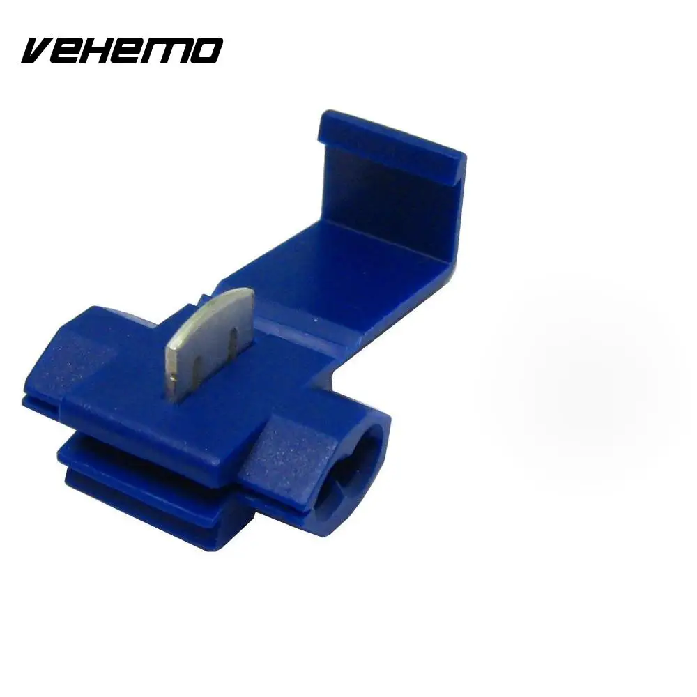Vehemo полезный 50 шт. красный синий оснастки на соединитель обжимной провода Splicer
