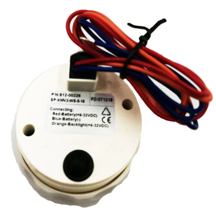 SAMDO 52mm 7 Color Background Light Marine Boat Rudder Angle Indicator Gauge Meter 0-190ohm With Mating Sensor | Автомобили и