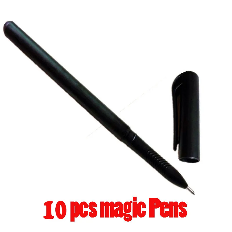 10 PCS Ballpoint Pens Disappear Invisible Ink Antistress Magic Pen Performing Props Gags Practical Jokes FUN Tricks Novelty Pen