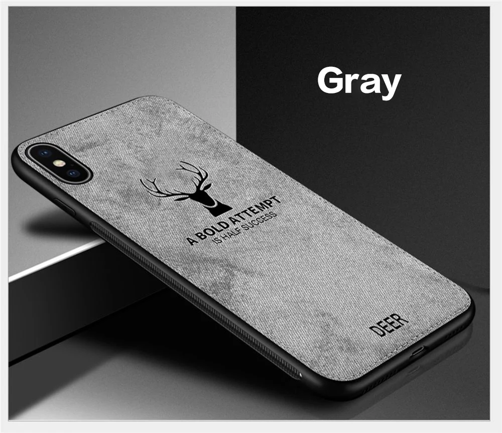 Мягкая тканевая задняя крышка северного оленя для чехол Mate 20 Pro 20X DIY защитный