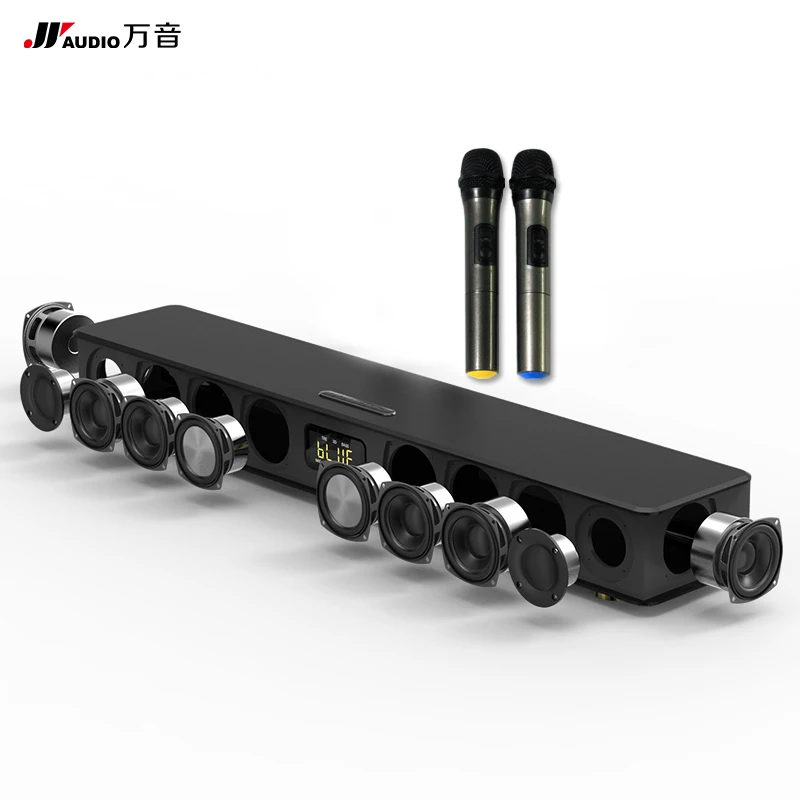JY аудио усилители Bluetooth DSP Surround Деревянный беспроводной дома кино 3D стерео звук