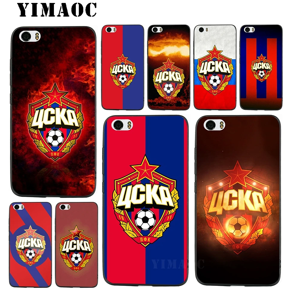 YIMAOC CSKA Moscow Soft Silicone Case for Xiaomi Redmi 6 Note 4X 4A 5A 5 Plus MiA1 A2 Pro Lite Mi 8 A1 |