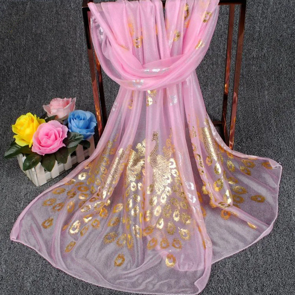 Шарф бандана плед пончо платок хиджаб шарф для модных женщин длинный шаль с