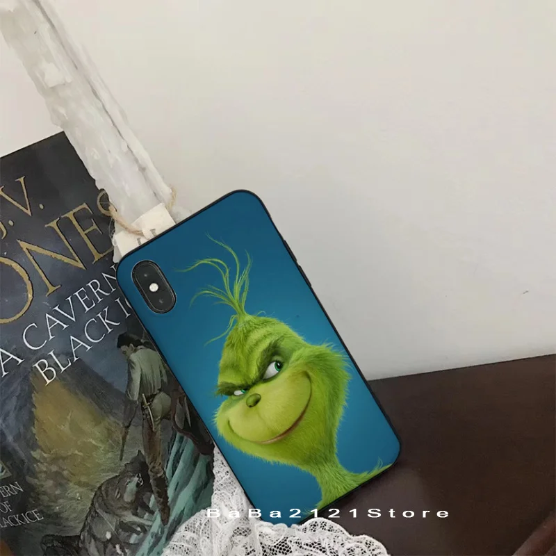 Babaite theGreen ofMonster Grinch Рождественский чехол для телефона iPhone X XSMAX 6 6S 7 7plus 8 8Plus 5 5S XR 10 Case11 11pro 11promax