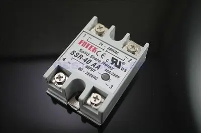 

10 шт. твердотельные реле SSR-40 AA AC-AC 40A/250V 80-250VAC/24-380VAC