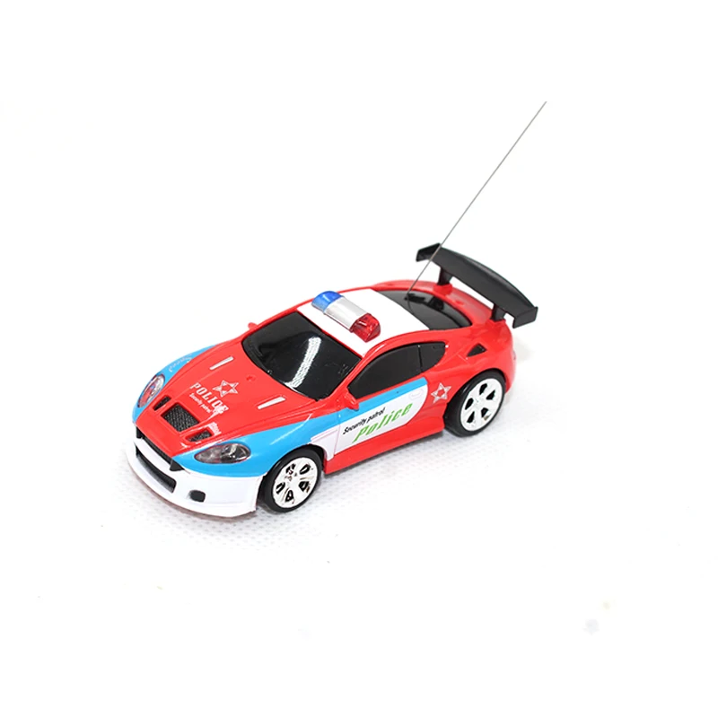 RC автомобиль 20 км/ч 1:58 полицейская мини 4 цвета 3 вида стилей Радио пульт