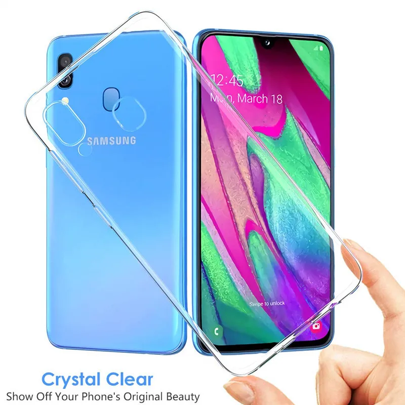 Чехол для Samsung A80 чехол A90 из мягкого ТПУ силикона задняя крышка телефона Galaxy A 80