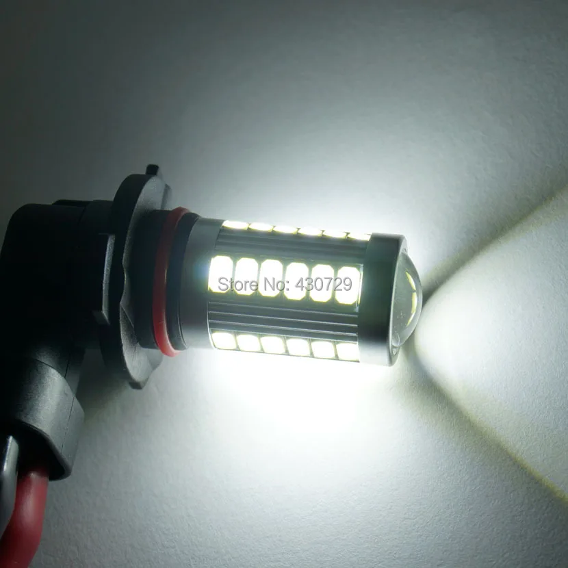 2 шт. автомобиля 1156 BA15S 1157 BAY15D 5630 5730 33SMD H7 H11 9005 HB3 9006 HB4 светодиодный противотуманный