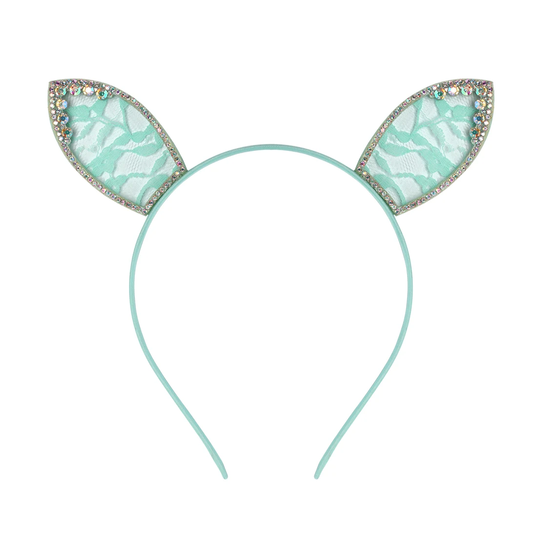 6 шт./лот Новинка Коза Рог Кристалл Rhinestone Hairband Для женщин Обувь для девочек