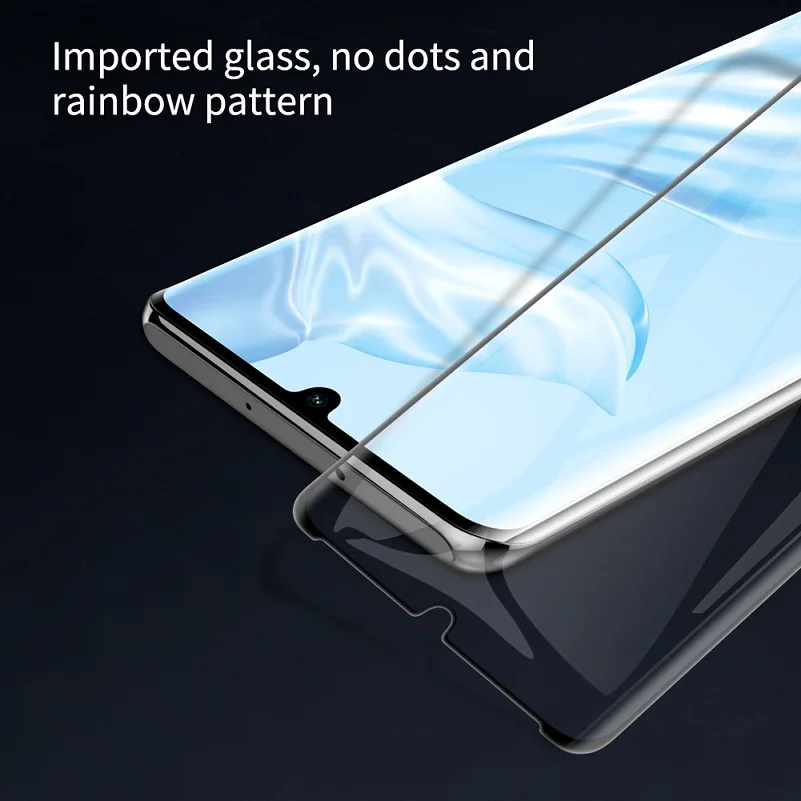 Стекло NILLKIN DS + MAX 9H для Huawei Mate 20 Pro закаленное 3d-стекло с полным клеем P30 6 39 ''/6