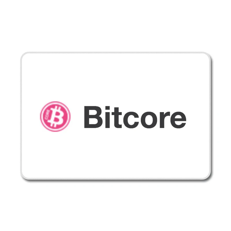 Achain Bluzelle Bitcore TokenClub эфириум крутой дизайн натуральный резиновый коврик для мыши