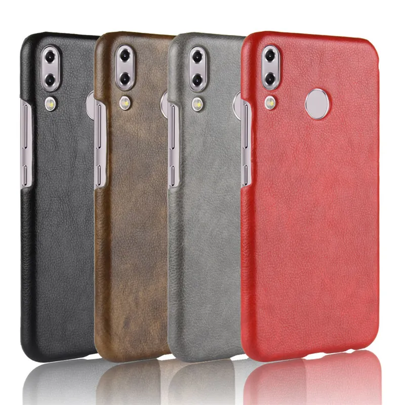 

Luxury PU Leather Phone Case For Asus Zenfone 5 5z ZS620KL ZE620KL Zenfone Max Pro M1 ZB602KL Retro Hard Back Cover Capa Funda
