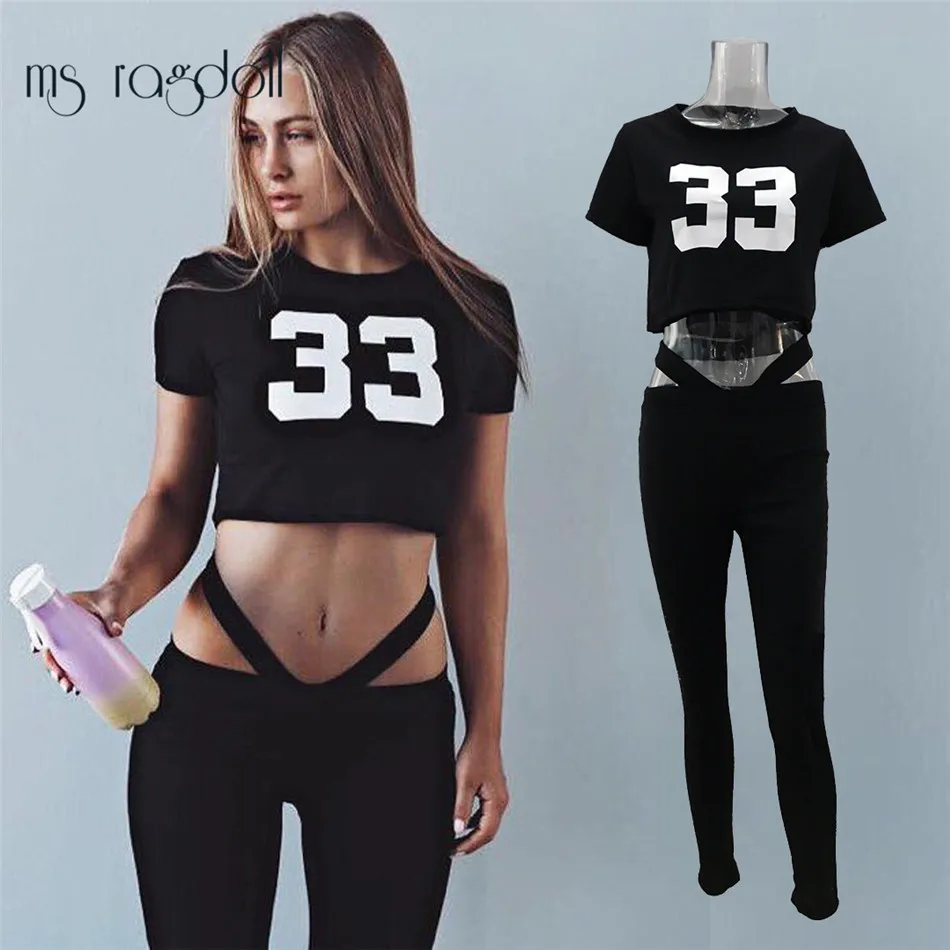 2018 спортивные Леггинсы для женщин с буквенным принтом готические сексуальные