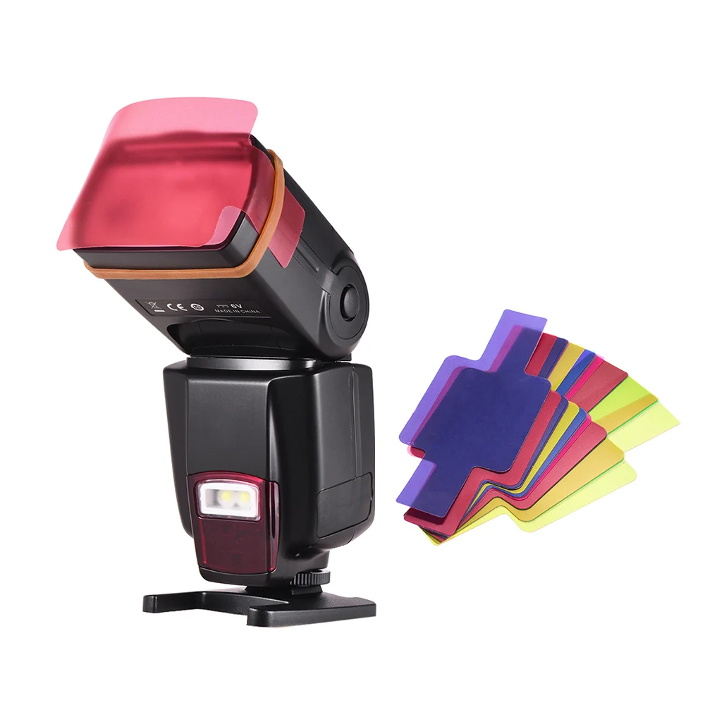 Andoer AD 560II Pro камера Вспышка Скорость lite на камеру цветные фильтры диффузное