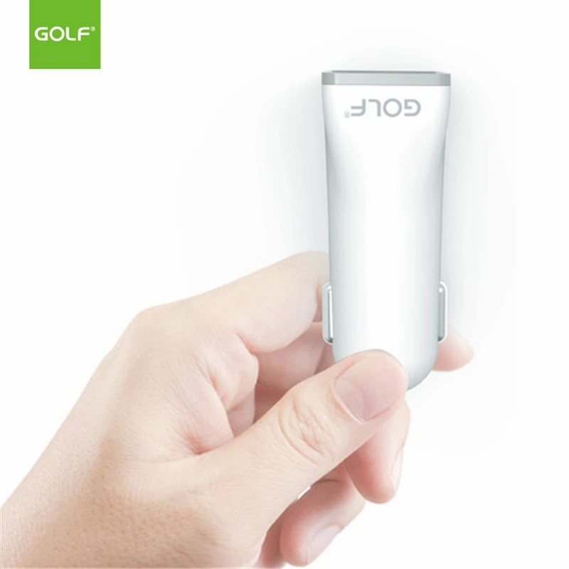 Автомобильное зарядное устройство GOLF 2 1 а с двойным выходом USB для iPhone Samsung LG Huawei