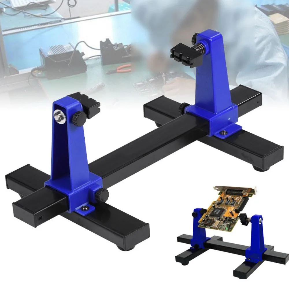 Adjustable PCB Printed Rotational Circuit Board Clamp Soldering Holder 360 Degre | Инструменты
