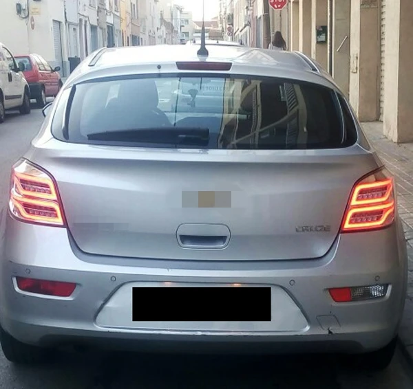 2009 2010 2011 2012 2013 год хэтчбек Cruze светодиодный задний светильник Хромированный Цвет задний светильник s стояночный поворотный сигнал бегущий ревский