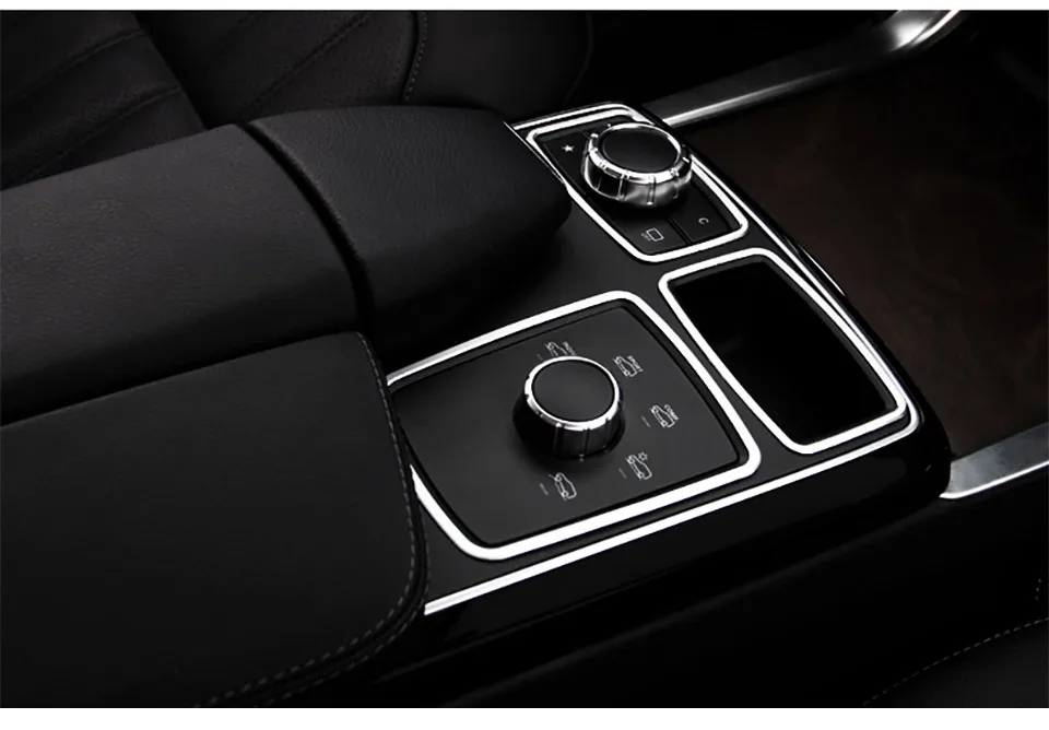 Автомобильная центральная консоль Планки Рамка для Mercedes Benz GLE coupe c292 W166 350d ML320 350 2012 GL450 x166 GLS amg аксессуары