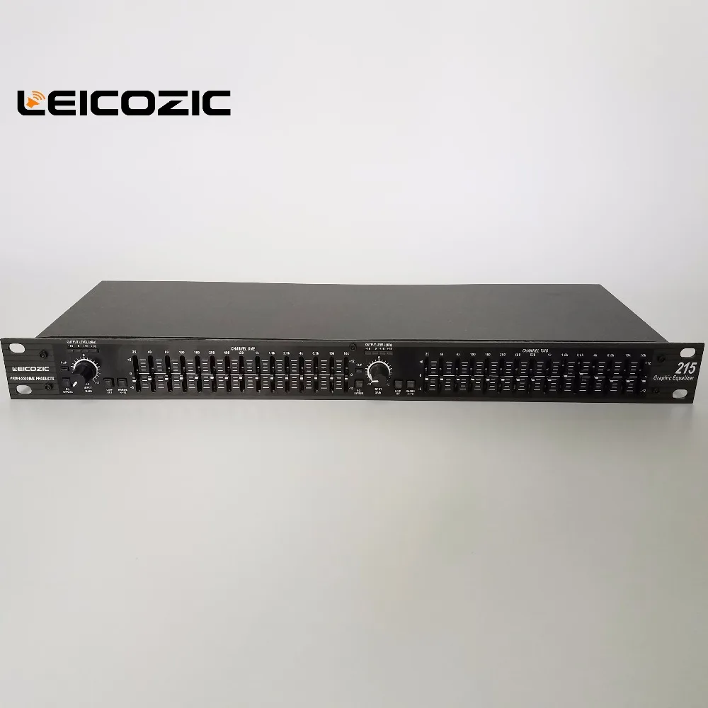 Leicozic двойной графический эквалайзер EQ215 2x15 полосный стерео Оборудование студии