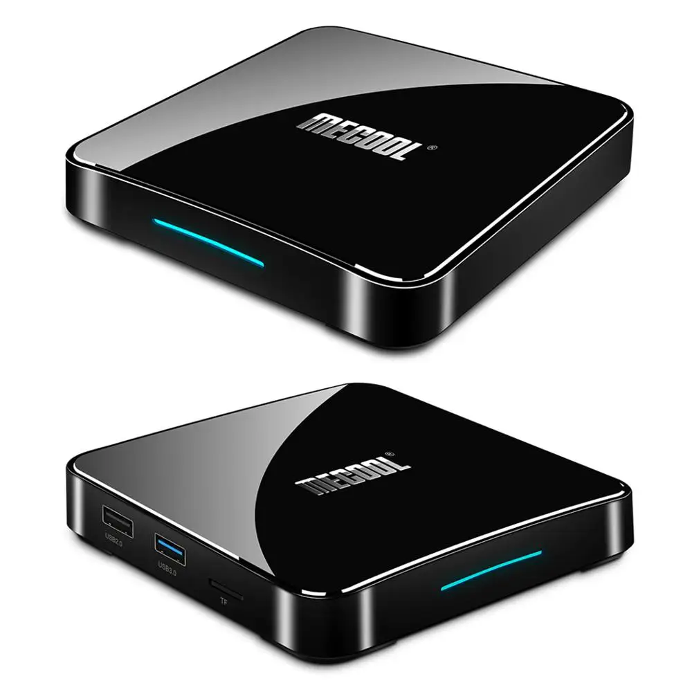 Mecool KM3 ТВ Android приставка Amlogic S905X2 Smart tv 4K 4G 64G 9 0 Google Сертифицированный 2 4G/5G WiFi BT 4