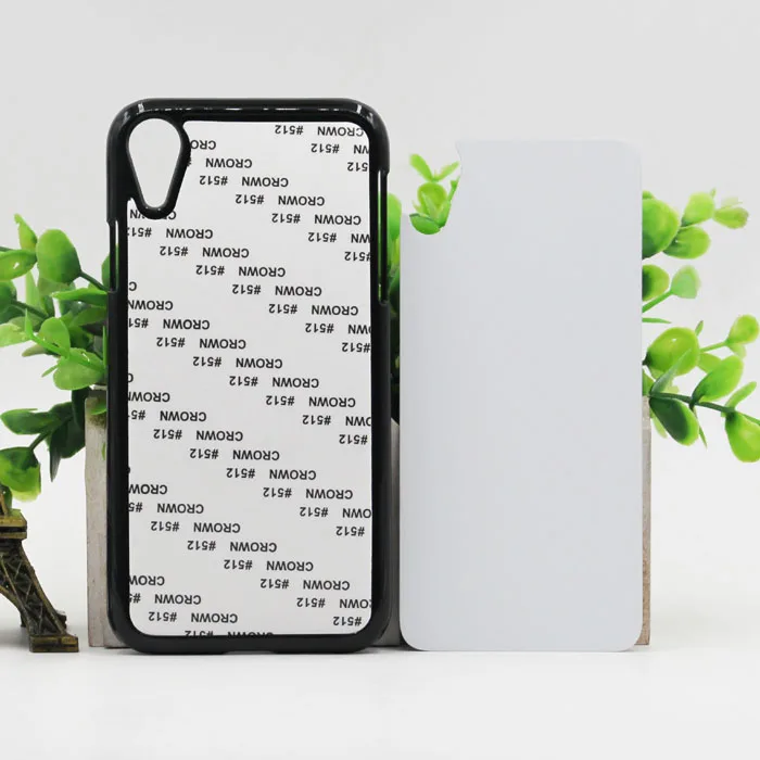 Wtsfwf DIY 2D Сублимация Жесткий ПК пустой чехол для Iphone XR с алюминиевыми вставками 10